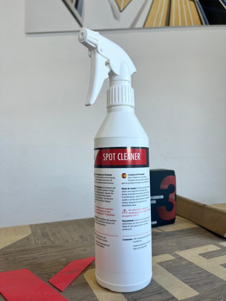 Spray Spot Cleaner para la limpieza y el mantenimiento de cubiertas Flexiteek