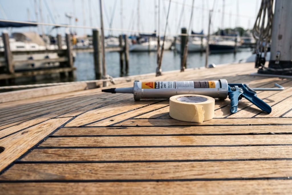 Guide to Teak Deck Caulking on Boats