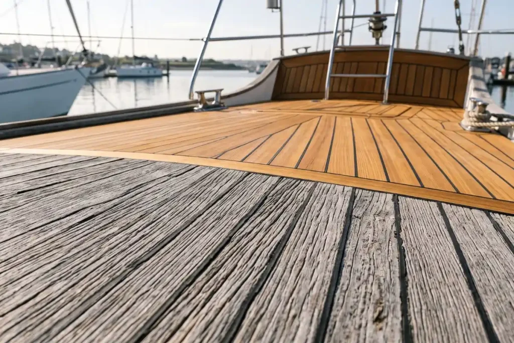 No maintenance boat deck material: what to choose